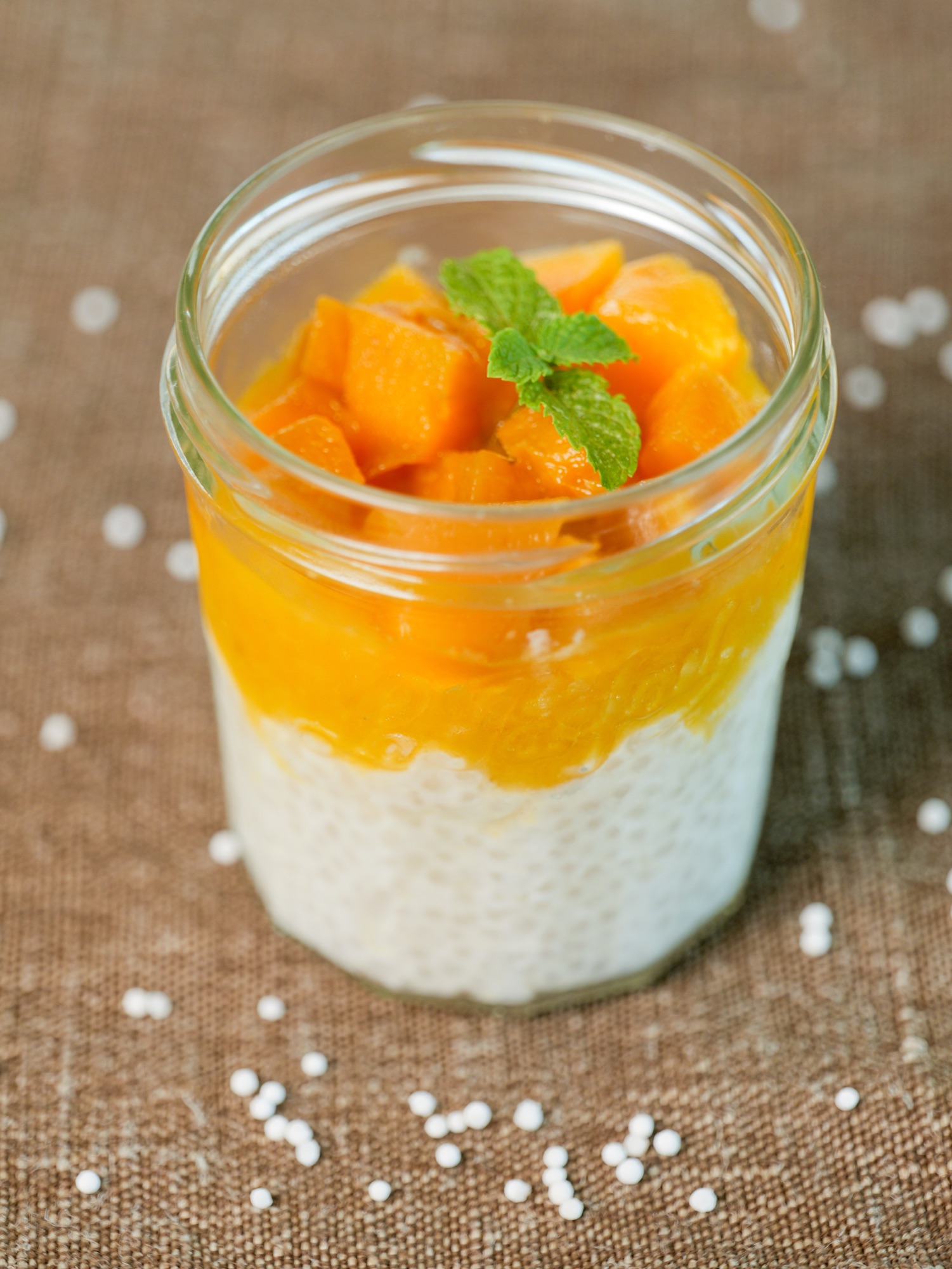 Verrine à la mangue